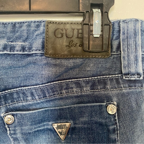 Guess Daredevil Skinny Leg Patchwork Jeans - Picture 16 of 16